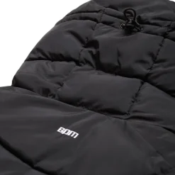 LIGHT WEIGHT PUFFER JACKET BLACK