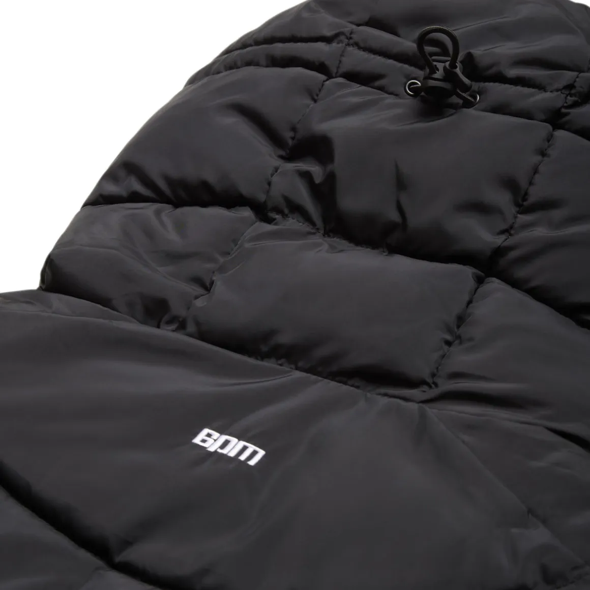 LIGHT WEIGHT PUFFER JACKET BLACK