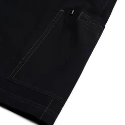 LONG BIG POCKET SHORTS BLACK