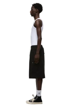 LONG BIG POCKET SHORTS BLACK