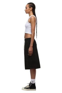 LONG BIG POCKET SHORTS BLACK