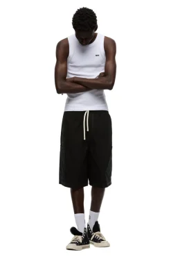 LONG BIG POCKET SHORTS BLACK