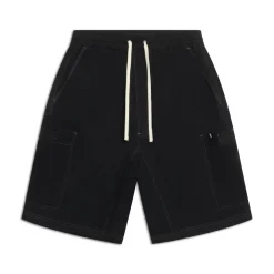 LONG BIG POCKET SHORTS BLACK