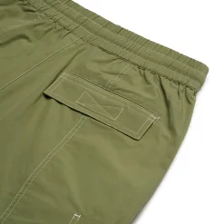 LONG BIG POCKET SHORTS PASTEL OLIVE