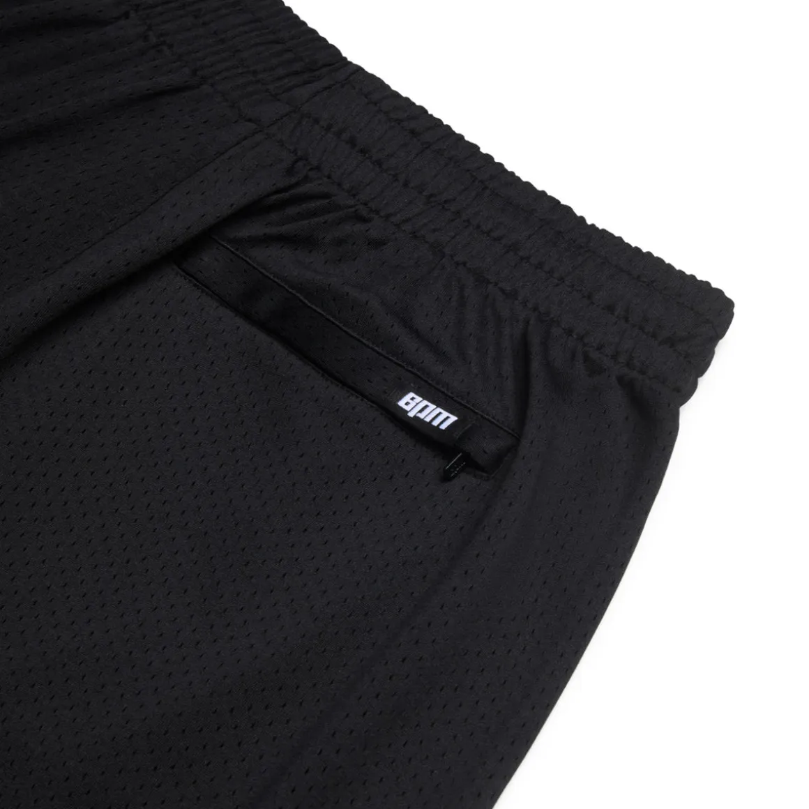 LONG MESH SHORTS BLACK
