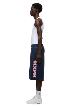 LONG MESH SHORTS INK NAVY