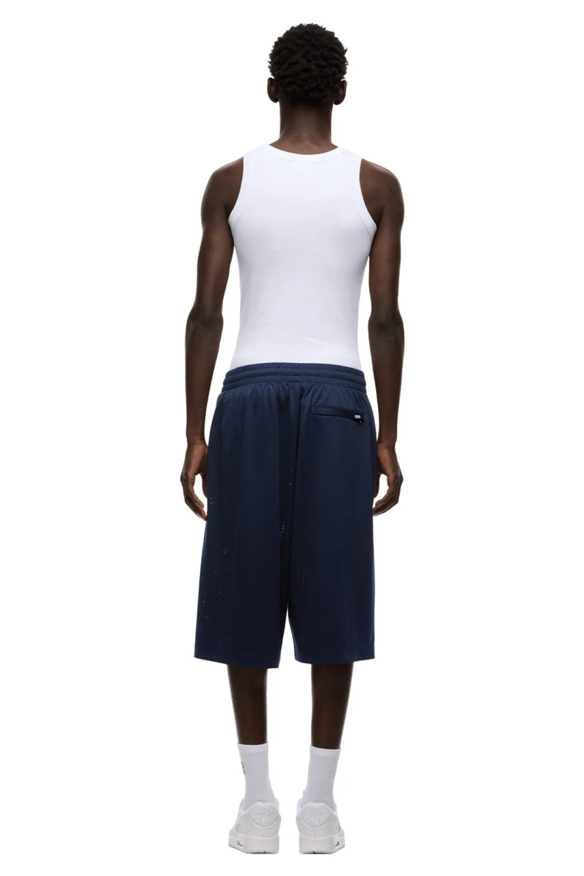 LONG MESH SHORTS INK NAVY
