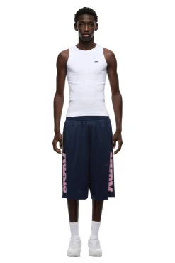 LONG MESH SHORTS INK NAVY