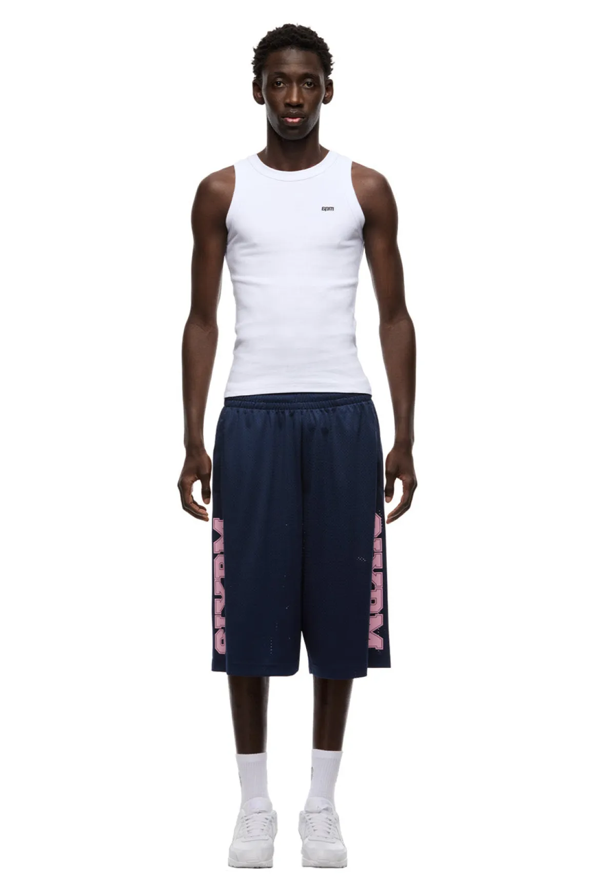 LONG MESH SHORTS INK NAVY