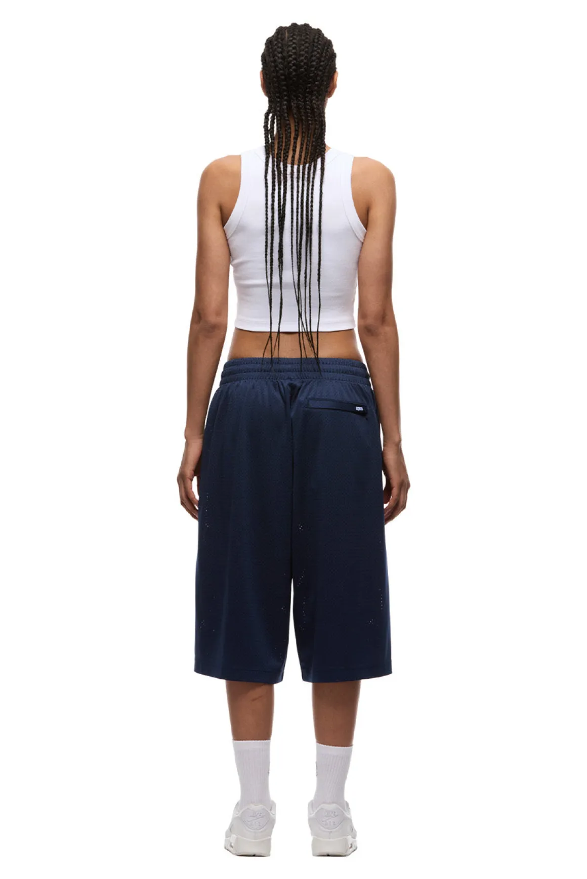 LONG MESH SHORTS INK NAVY