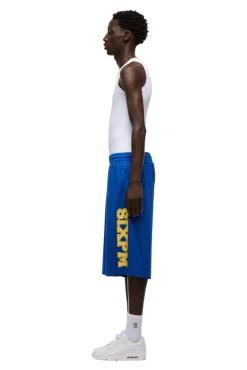 LONG MESH SHORTS SAPPHIRE BLUE