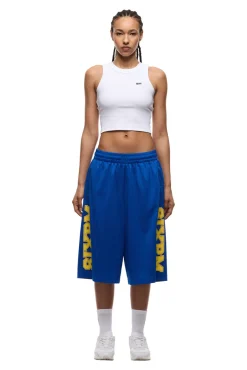 LONG MESH SHORTS SAPPHIRE BLUE
