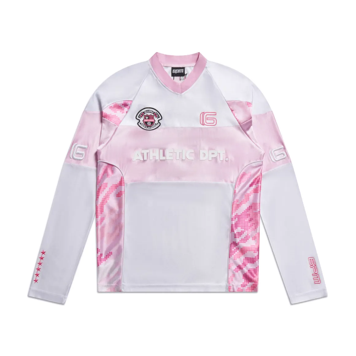 LONGSLEEVE JERSEY WHITE/PINK