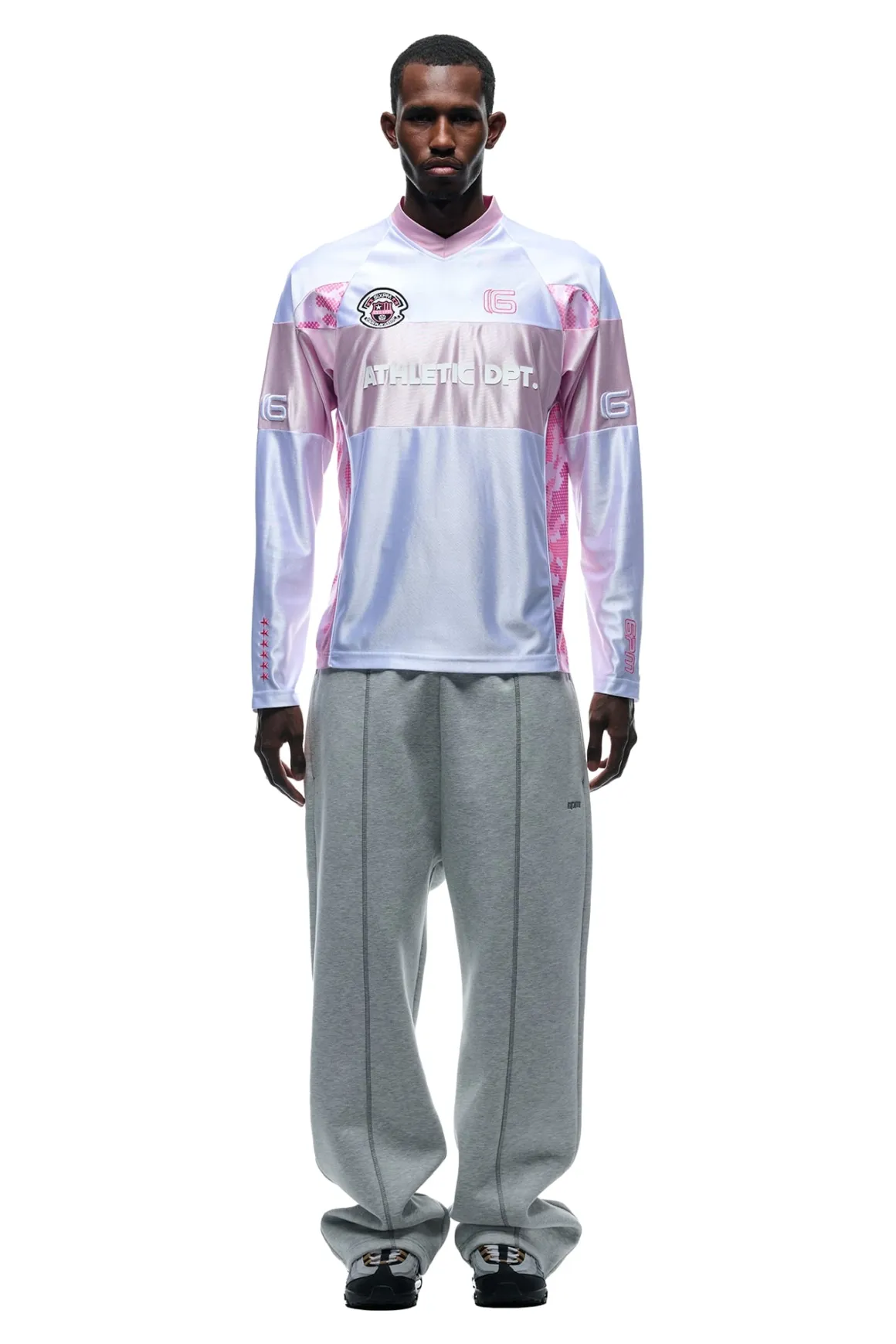 LONGSLEEVE JERSEY WHITE/PINK
