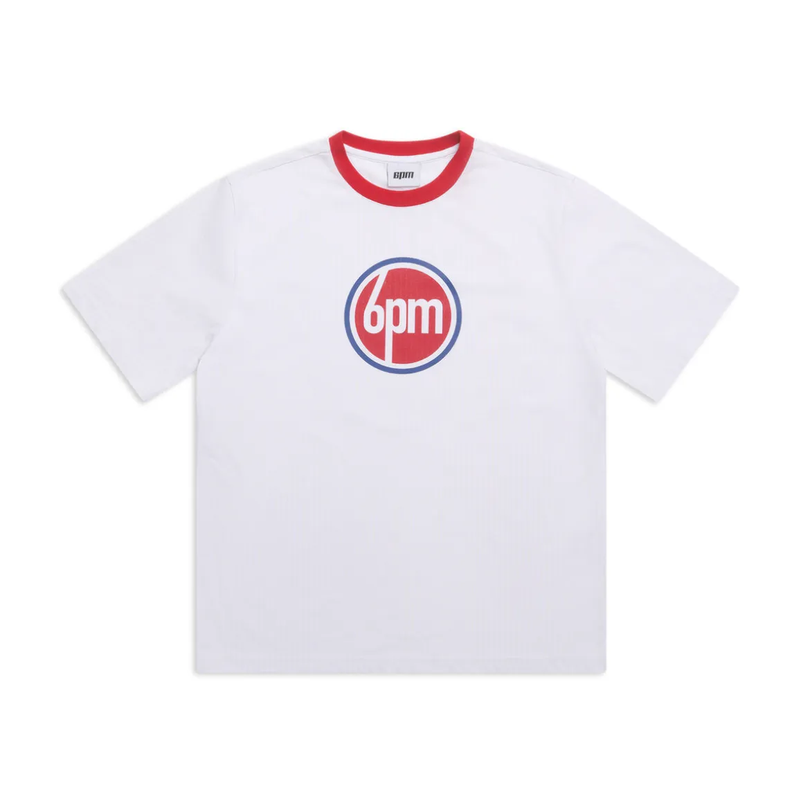 LUCKY LOGO TEE WHITE