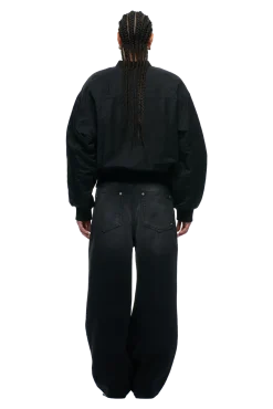 MA-6 NYLON BOMBER BLACK