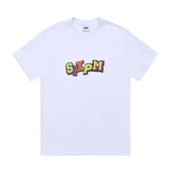 MULTI FONT TEE WHITE