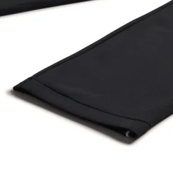 NEOPRENE TRACK PANTS BLACK