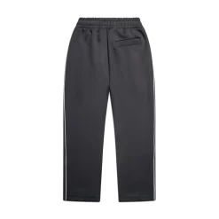 NEOPRENE TRACK PANTS BLACK