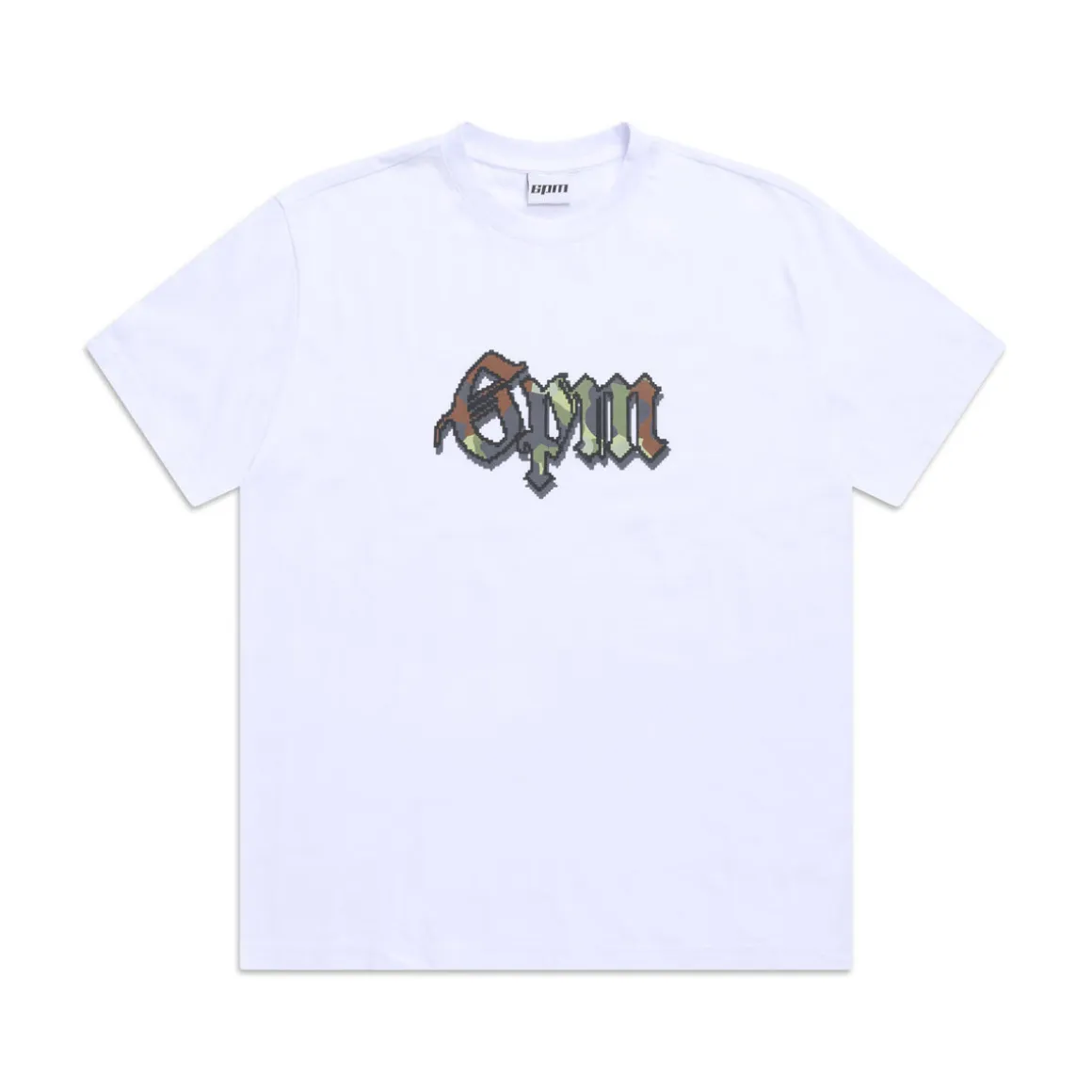 OLD ENGLISH CAMO TEE WHITE