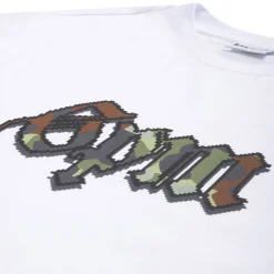 OLD ENGLISH CAMO TEE WHITE