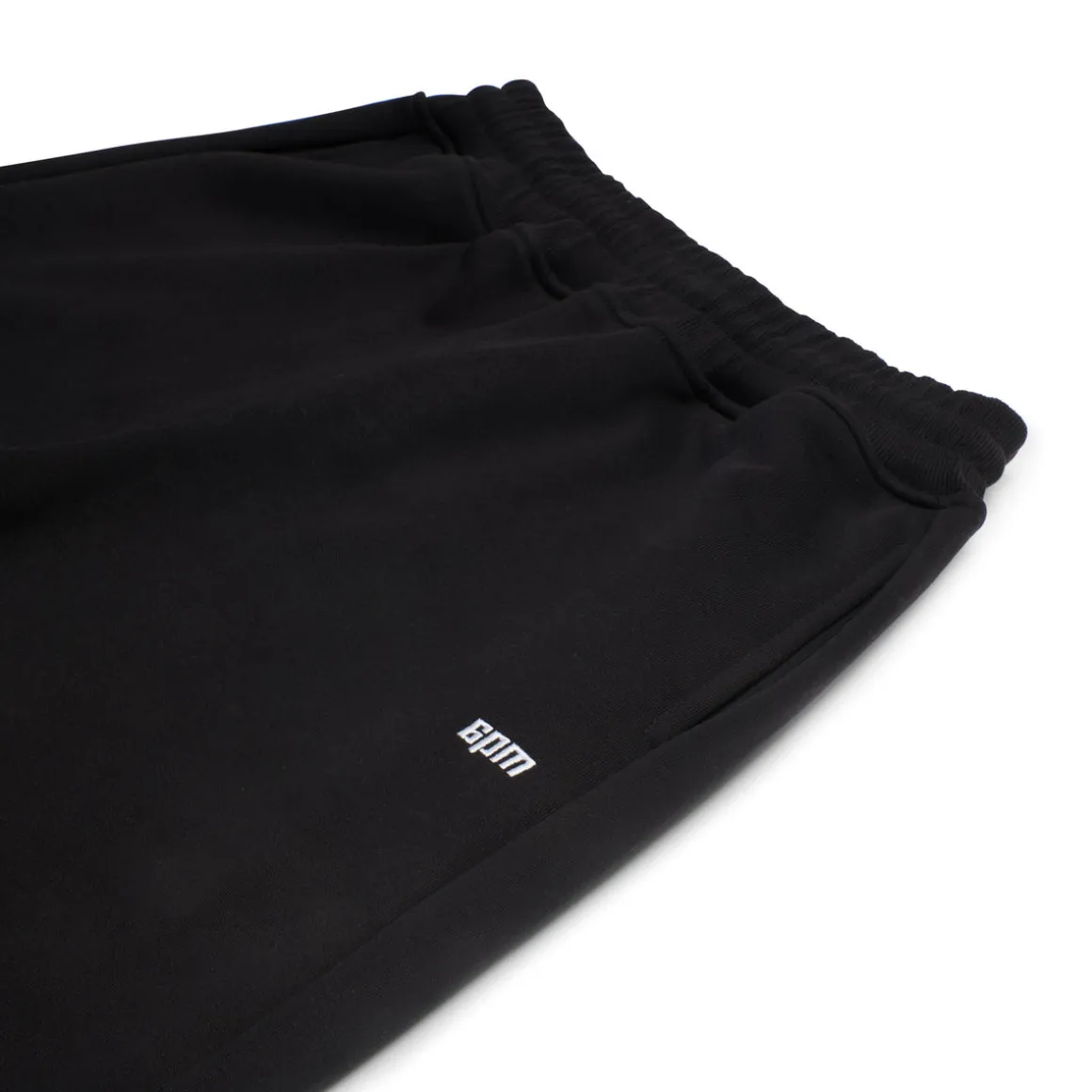 OPEN LEG JOGGER BLACK