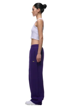 OPEN LEG JOGGER CYBER PURPLE