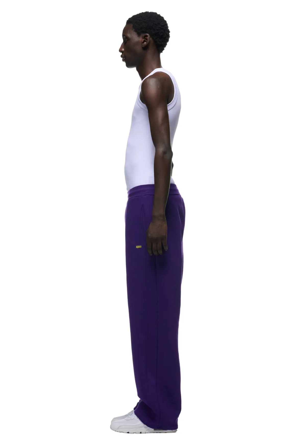 OPEN LEG JOGGER CYBER PURPLE