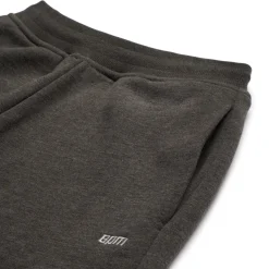 OPEN LEG JOGGER DARK GREY MELANGE