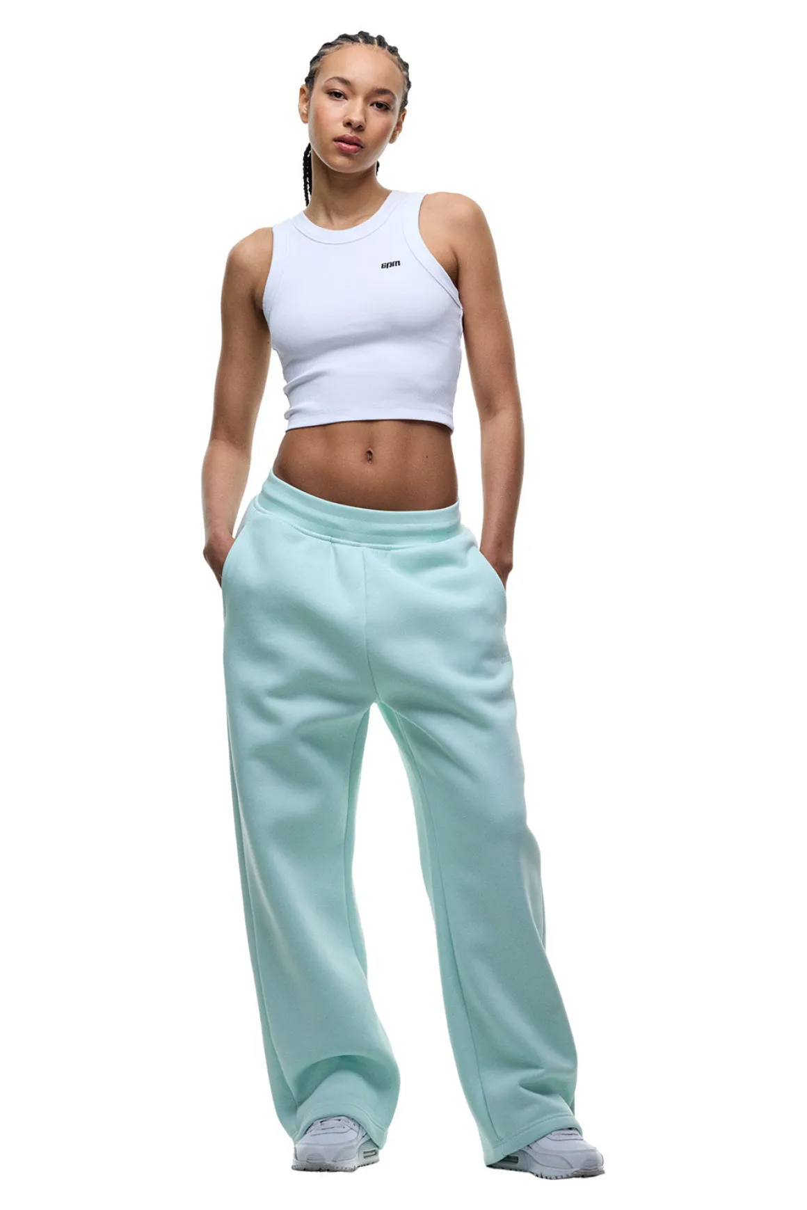 OPEN LEG JOGGER FRESH MINT