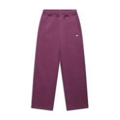 OPEN LEG JOGGER PLUM