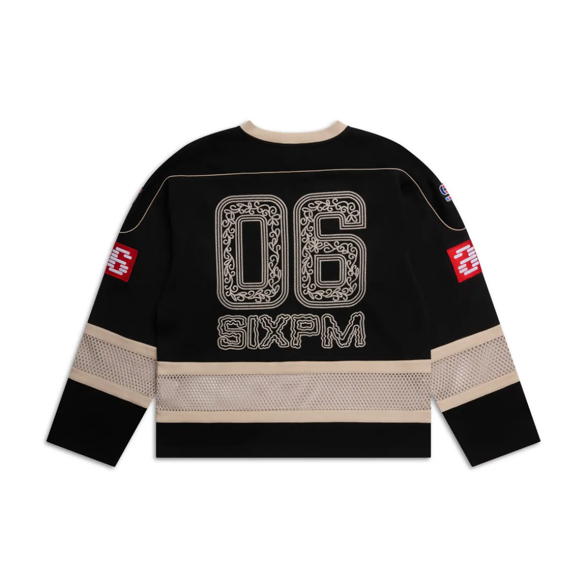 ORNAMENT HOCKEY JERSEY BLACK