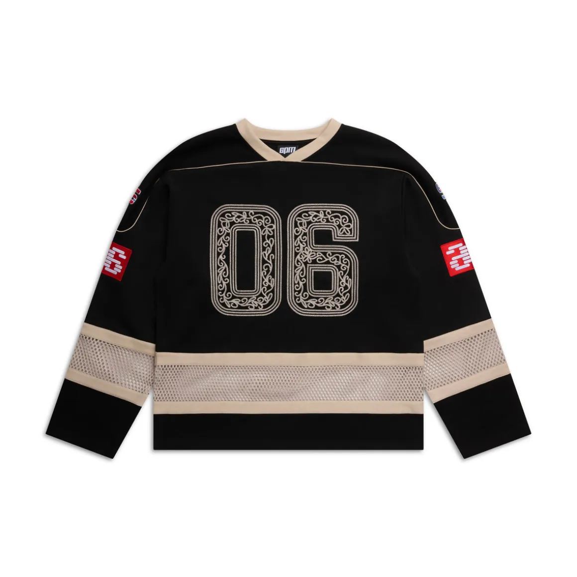ORNAMENT HOCKEY JERSEY BLACK