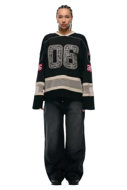 ORNAMENT HOCKEY JERSEY BLACK