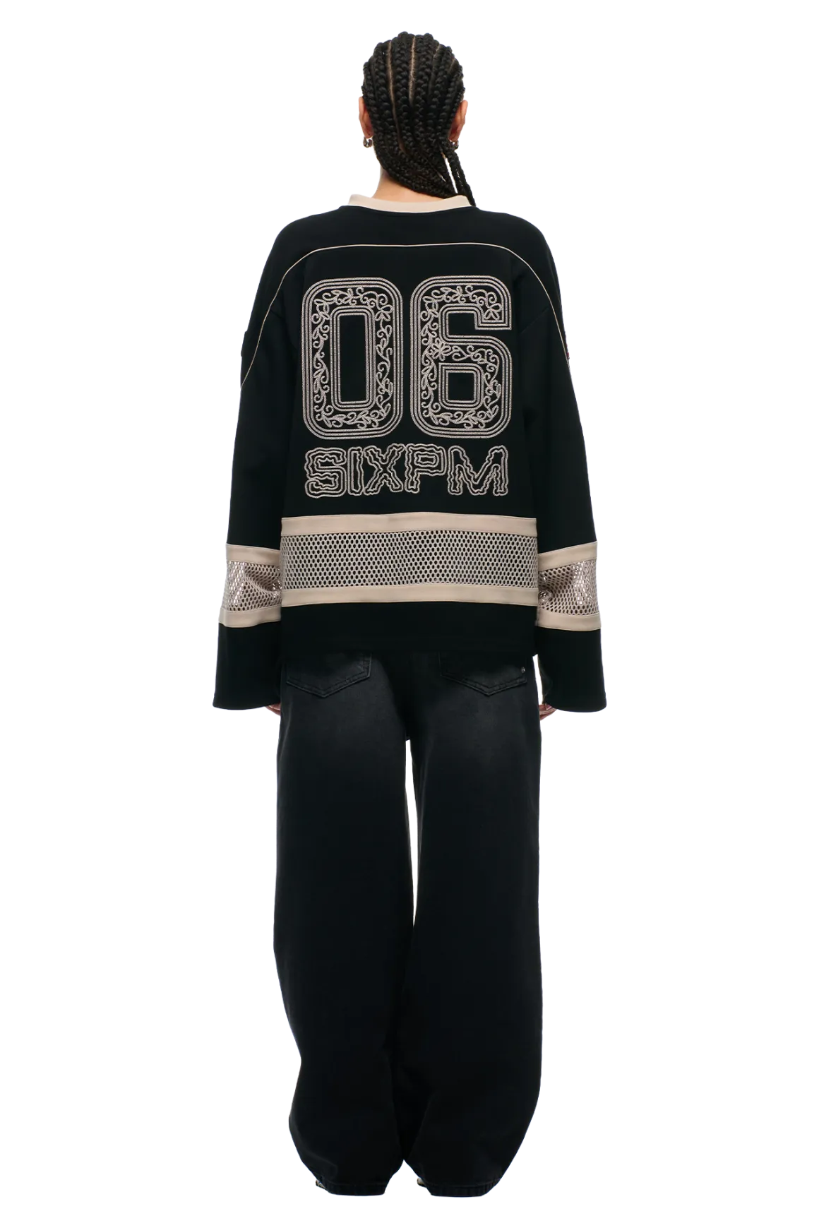 ORNAMENT HOCKEY JERSEY BLACK