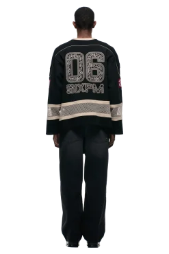ORNAMENT HOCKEY JERSEY BLACK