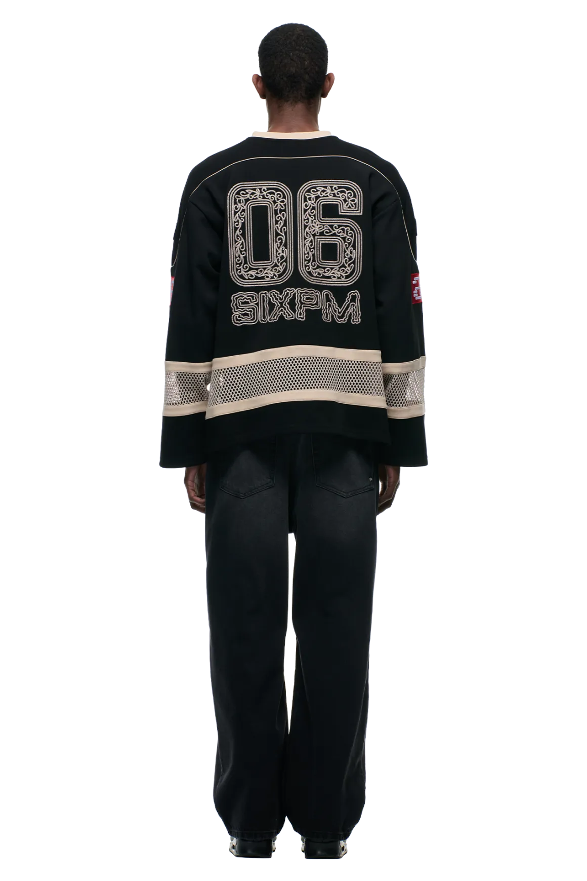 ORNAMENT HOCKEY JERSEY BLACK