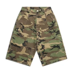 OVERSIZED CAMO WORK SHORTS