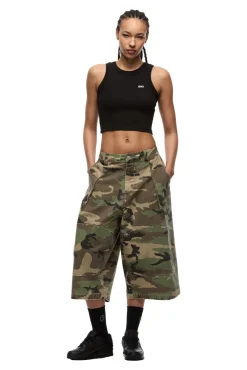 OVERSIZED CAMO WORK SHORTS
