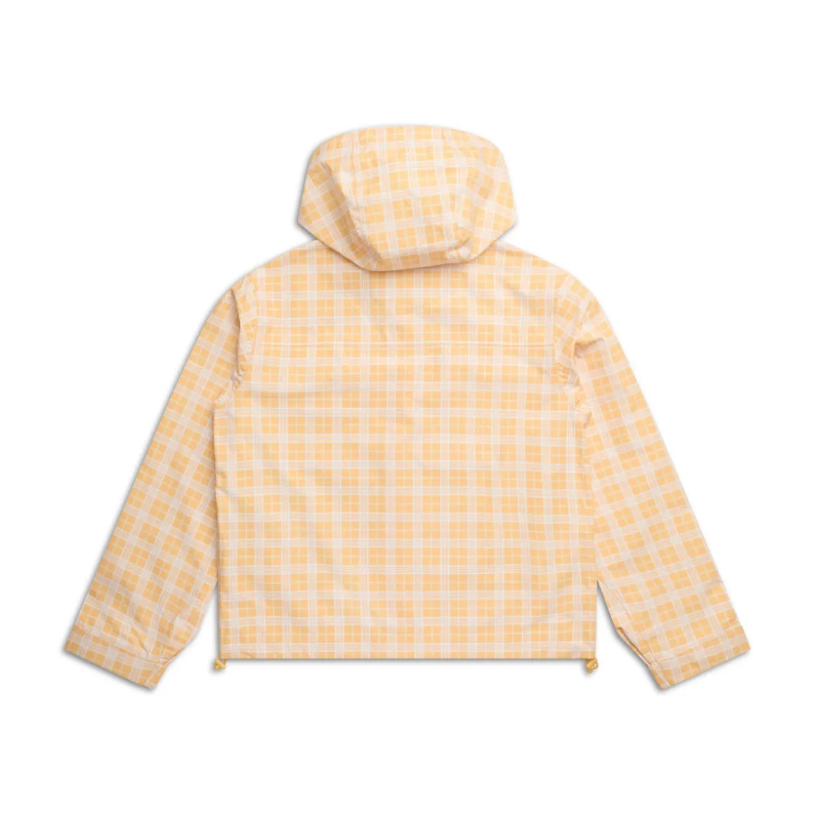 PLAID SHELL JACKET PASTEL PEACH