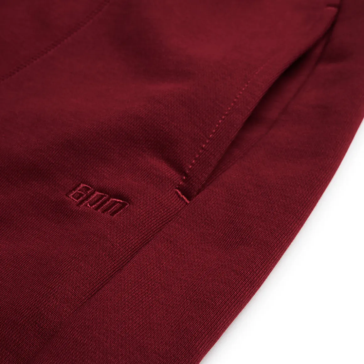 6PM+ LONG SHORTS WINE RED