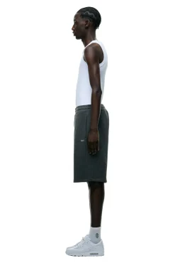 6PM+ SHORTS DARK GREY MELANGE