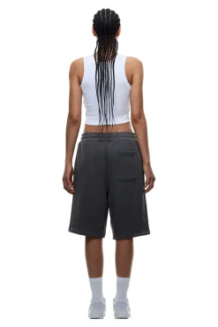 6PM+ SHORTS DARK GREY MELANGE