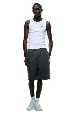 6PM+ SHORTS DARK GREY MELANGE