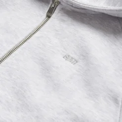6PM+ SLIM ZIP HOODIE LIGHT GREY