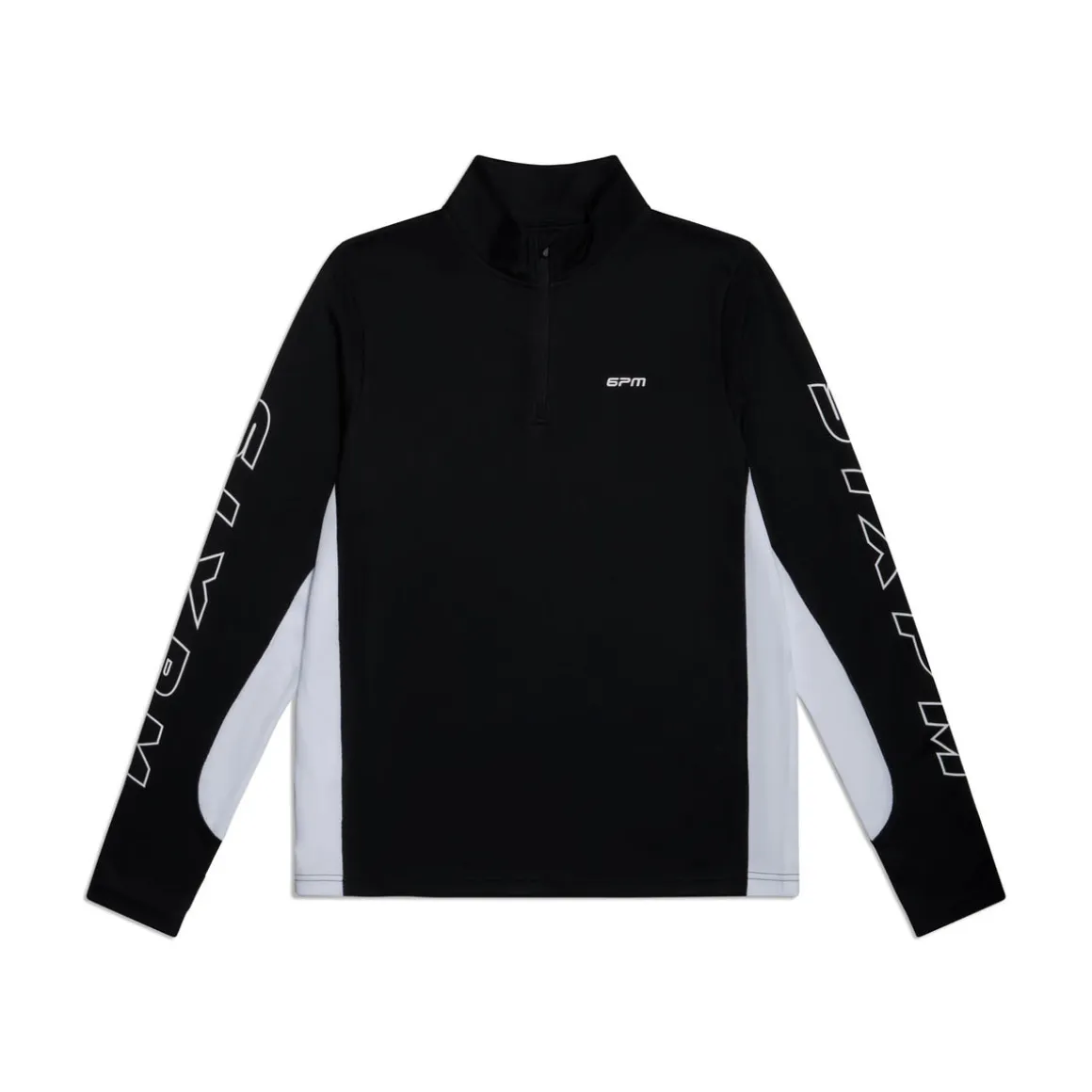 6PM SPORTS HALF-ZIP BLACK
