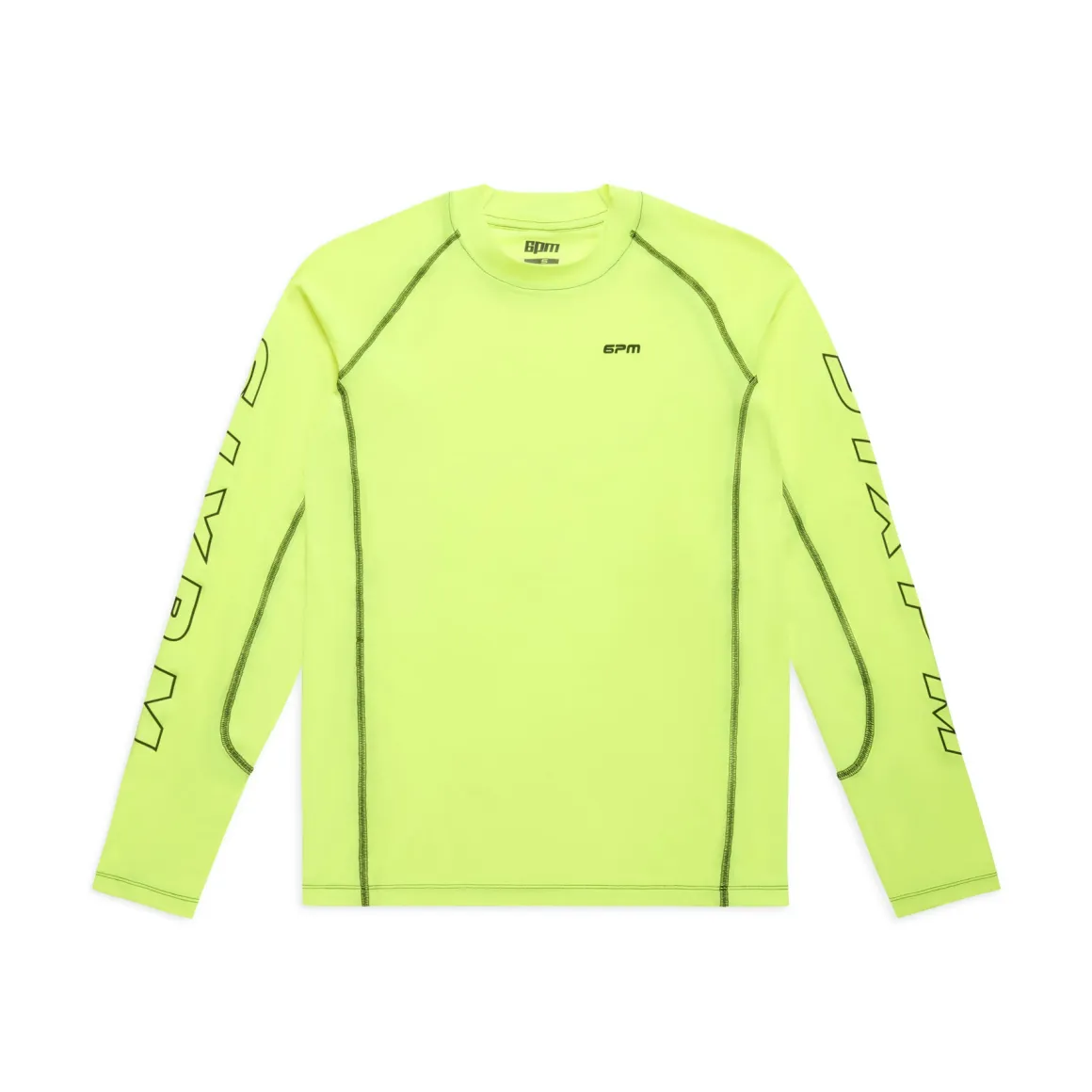 6PM SPORTS LONGSLEEVE NEON YELLOW