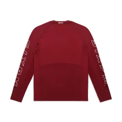 6PM SPORTS LONGSLEEVE WINE RED