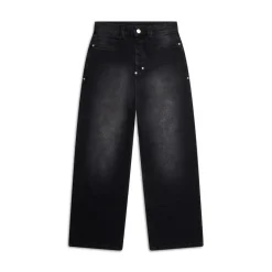 6PM+ X-TRA WIDE DENIM BLACK WASH