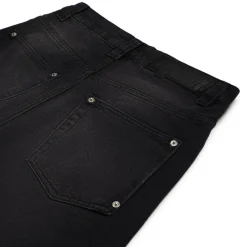 6PM+ X-TRA WIDE DENIM BLACK WASH